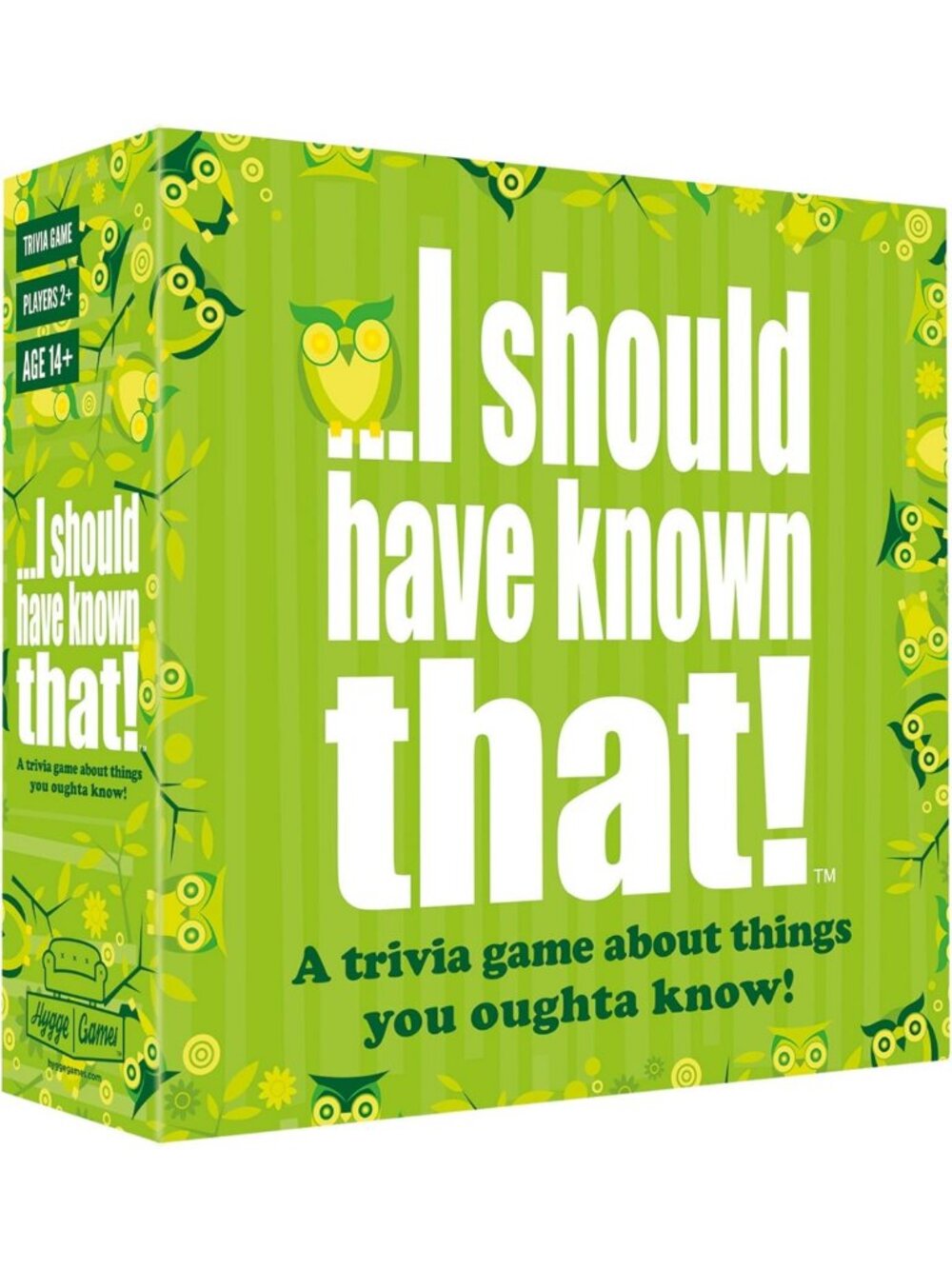 Fun Trivia Game - Test Your Knowledge with Must-Know Facts, Green Edition